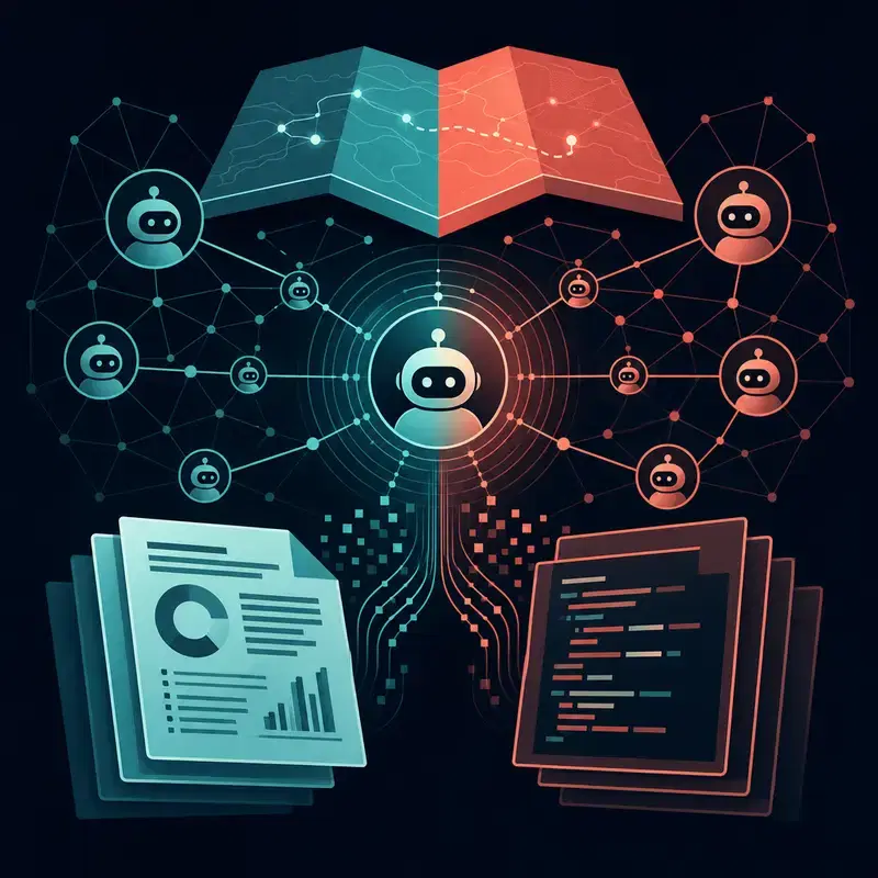 Titelbild für Analyse des Agent Confidence Report: Berichte schlagen Autonomie