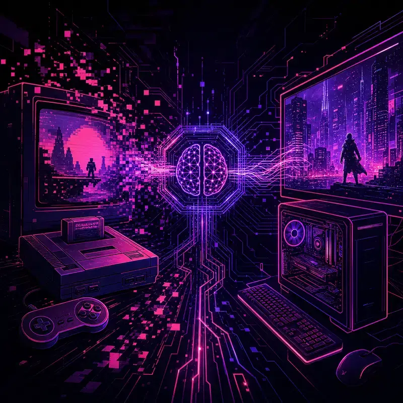 Imagen de portada de Ports antiguos de consola a PC: análisis de vibe coding con IA