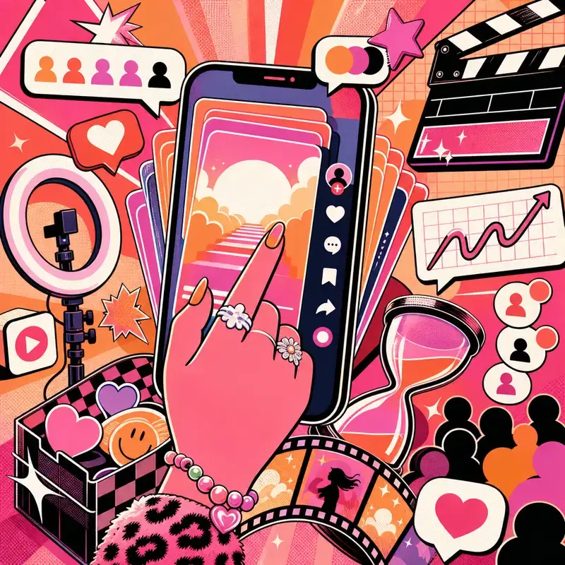 Titelbild für TikTok-Mikroserien-Analyse: Dawn Yangs Studio-Test