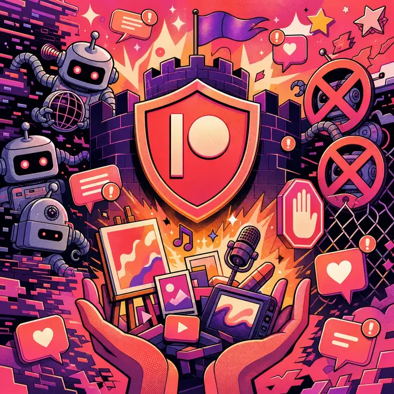 Imagem de capa de Bloqueio de bots de IA pelo Patreon: análise da estratégia de ativos de dados