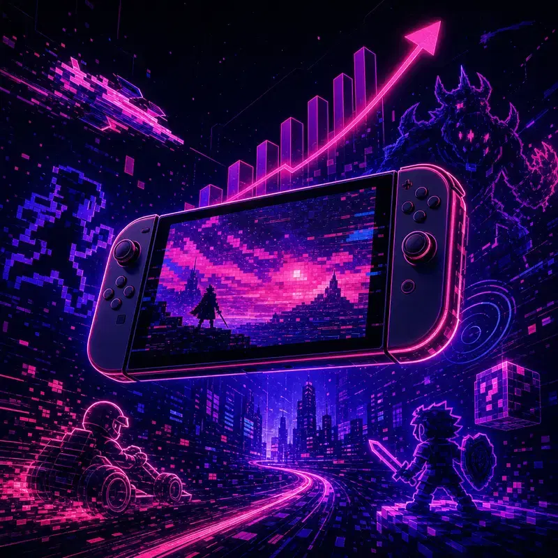 Image de couverture pour Analyse de la dynamique du catalogue Nintendo Switch 2 2026