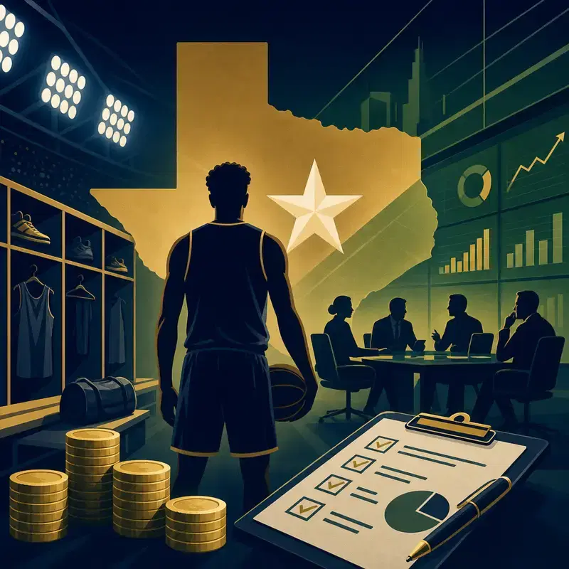 Titelbild für Texas NIL-Erwartungen: ROI-Analyse für Top-Investoren