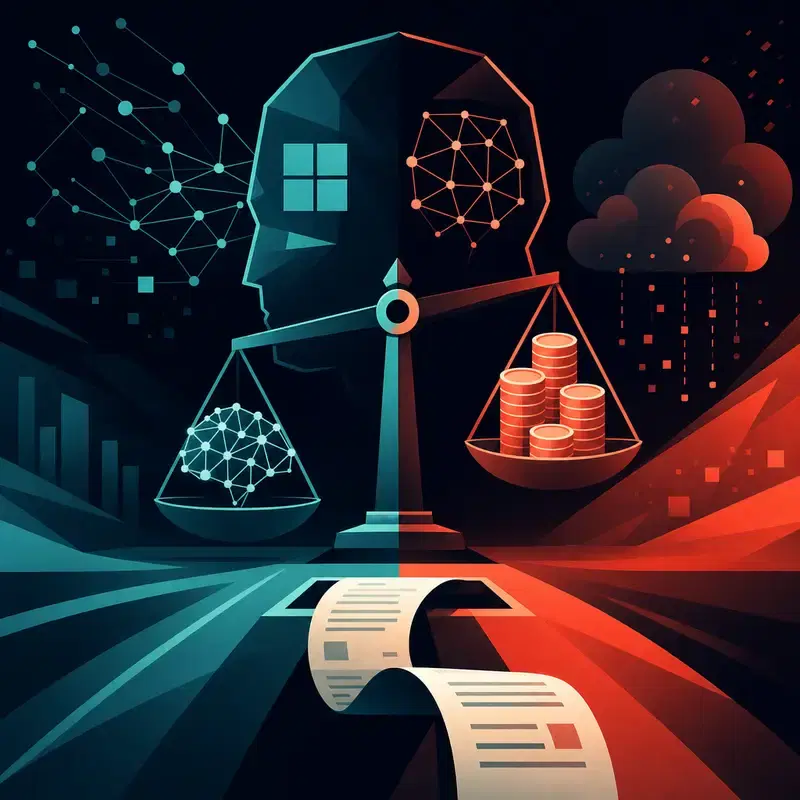 Titelbild für Microsoft AI MAI-Modelle: Aufschlüsselung der 89%-Kosteneinsparung