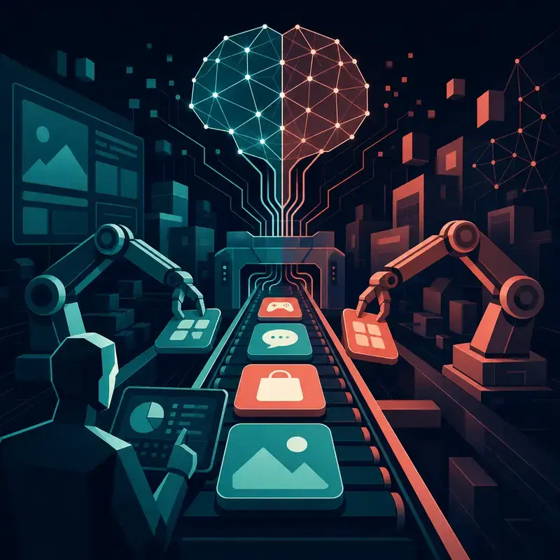 Cover image for Meta AI App Factory Strategy, TechCrunch Breakdown