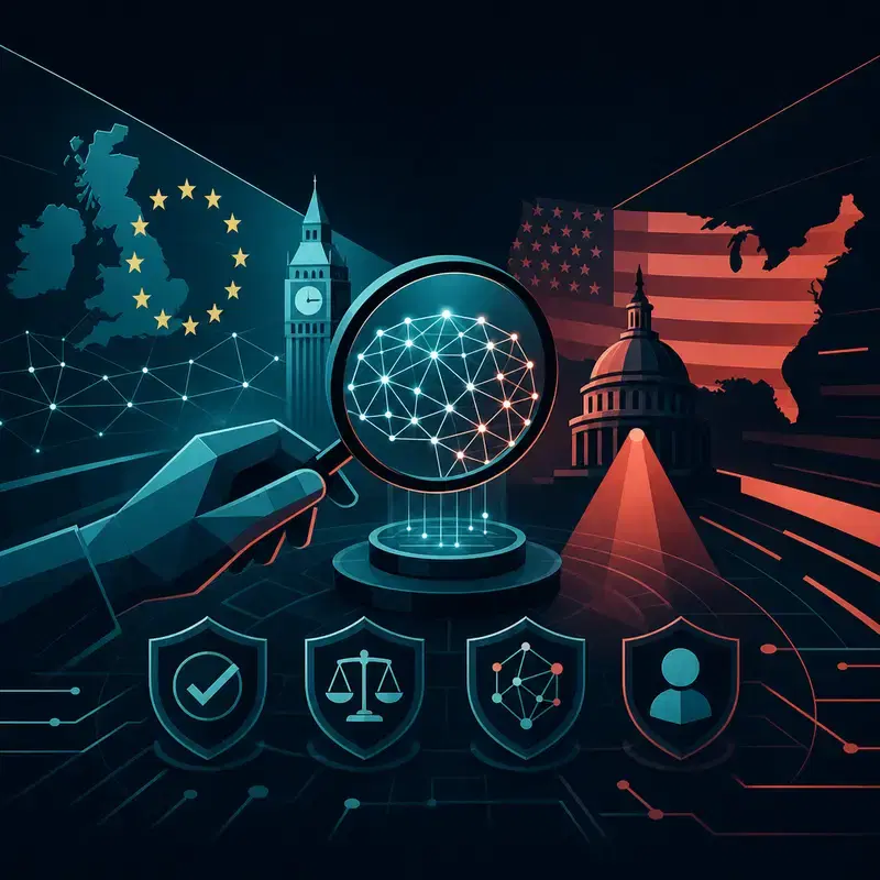 Cover image for AI model testing analysis: Europe U.K. as U.S. rules loom