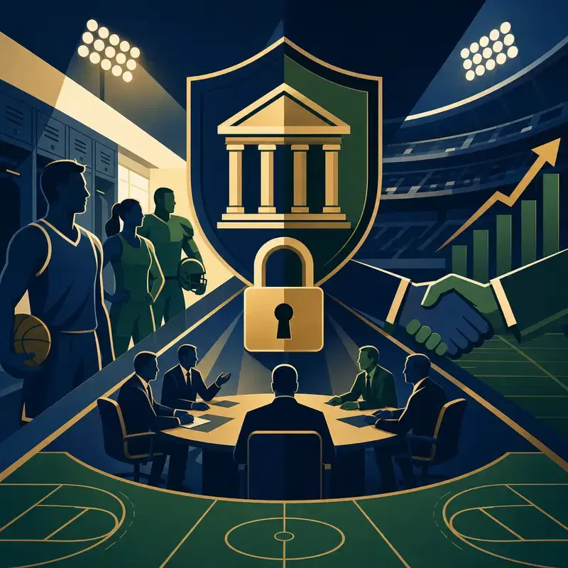 Cover image for SEC Big Ten college sports bill: NIL infrastructure analysis
