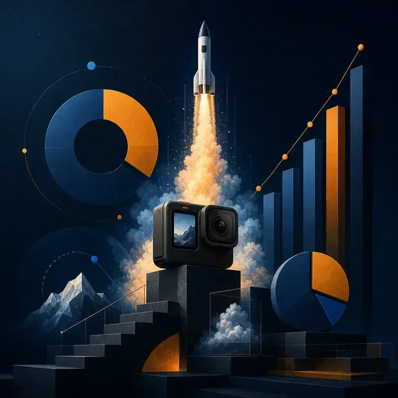 Cover image for GoPro Q2 $105M and MISSION 1 Subscription Analysis