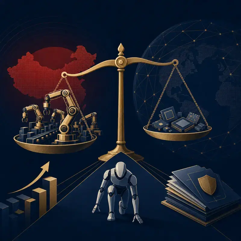 Cover image for China shock robotics analysis: scale over component gaps