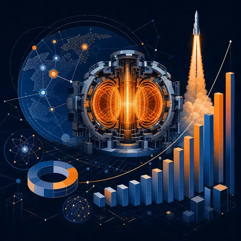 Cover image for Fusion startups over $100M: deeptech market map analysis