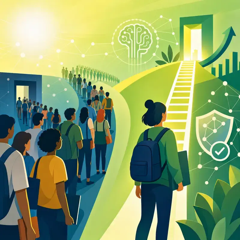 Cover image for AI internships analysis: five times as many applications