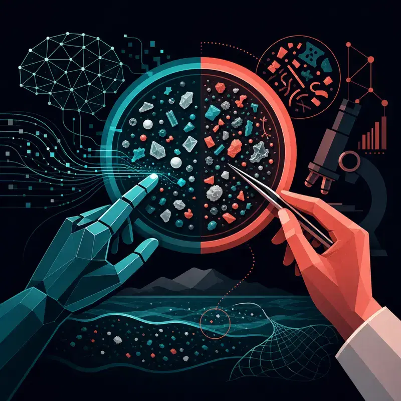 Cover image for Scientific Reports Microplastic AI: Reproducible Labs