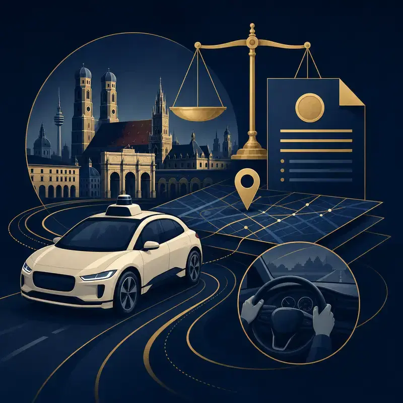 Cover image for Waymo Munich plan: manual mapping before 2027 service