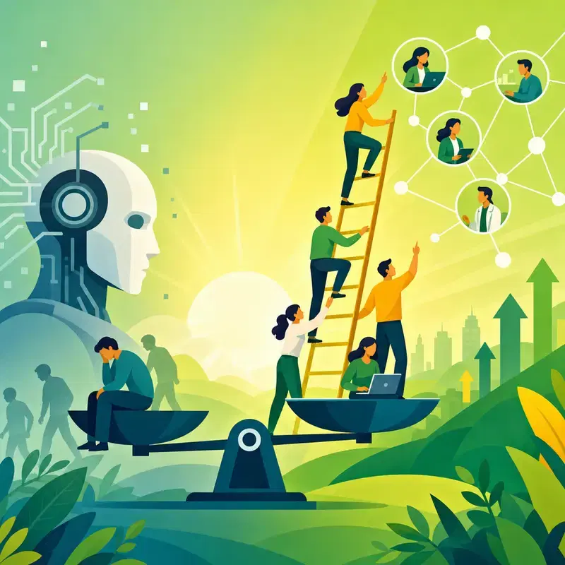 Cover image for AI नौकरी छीन रहा? 1 Lost, 2 से ज्यादा Hired Analysis