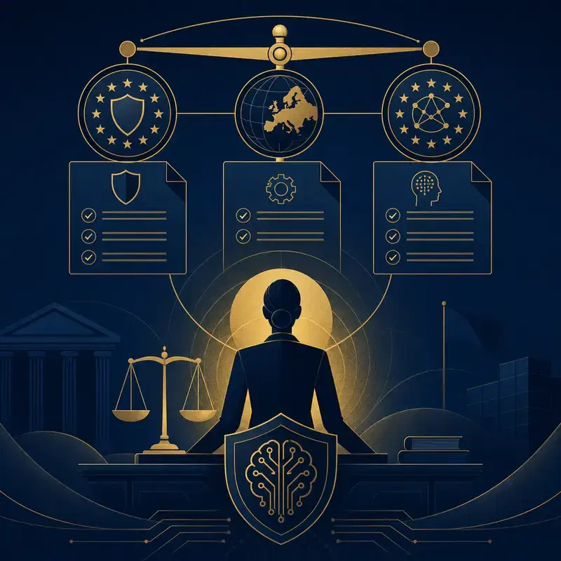 Cover image for DORA NIS2 AI Act compliance as one job, analysis