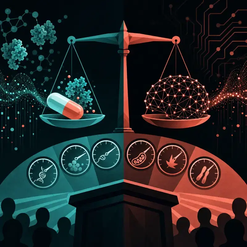 Cover image for Rentosertib Olink clocks: AI drug validation analysis