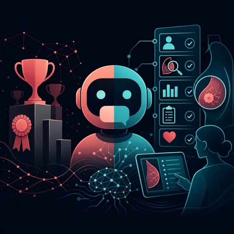 Cover image for Breast cancer AI test analysis: no universal winner