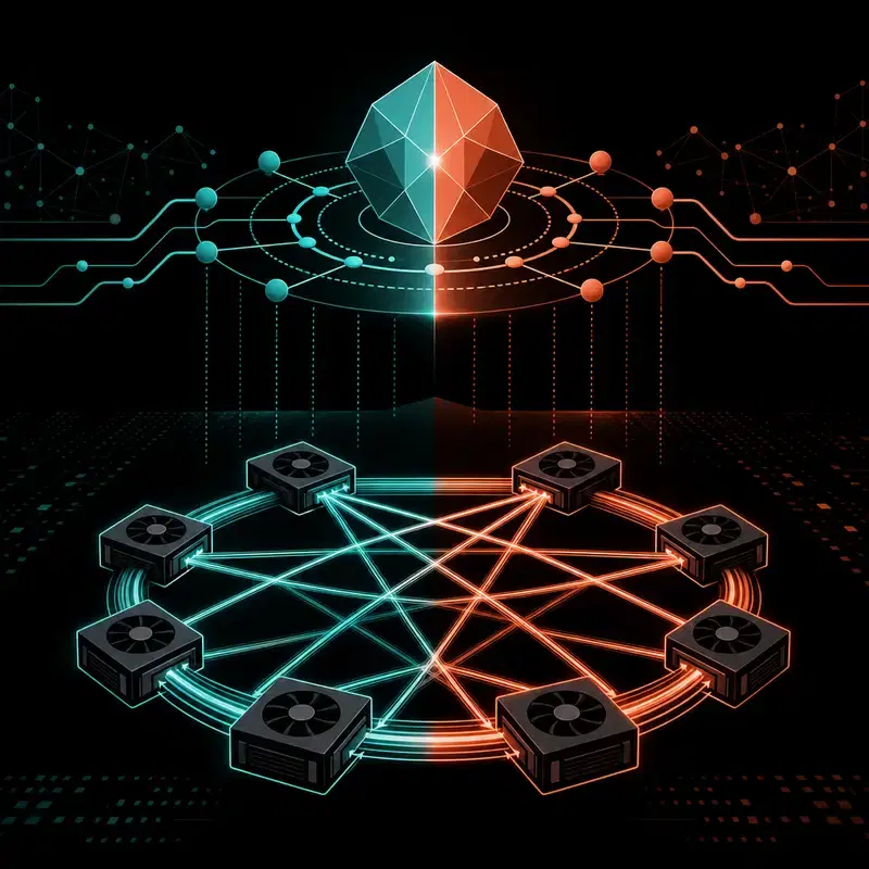 Cover image for Purlin GPU collectives: orchestration off datapath