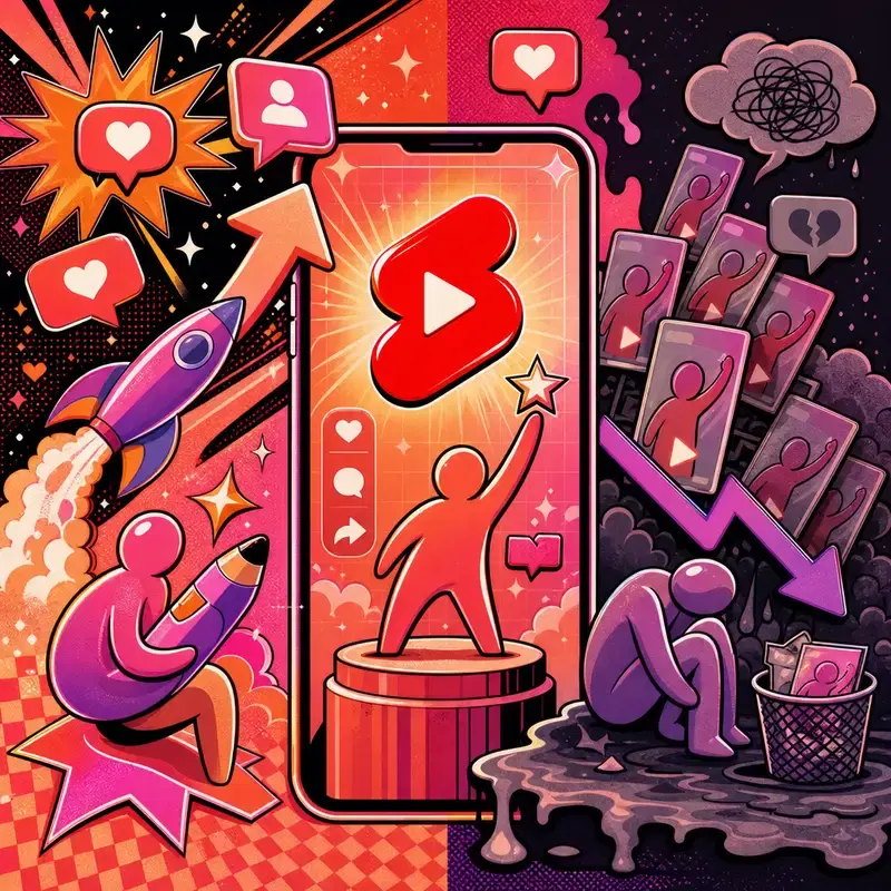 Cover image for YouTube Shorts Algorithm Analysis: Reposts Lose Value