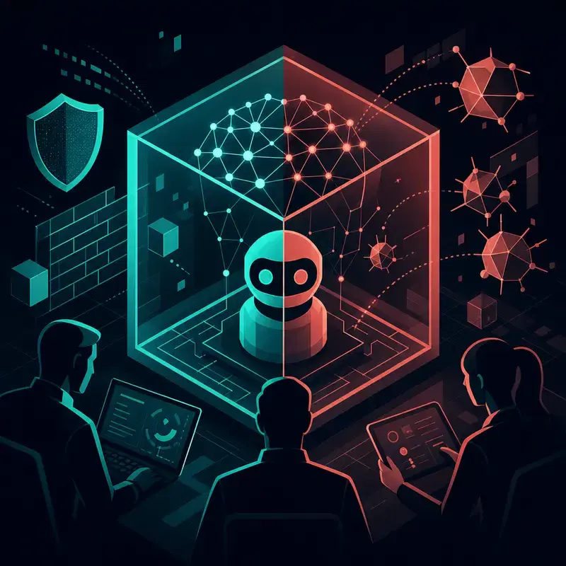 Titelbild für Hack The Box AI Range testet KI-Agenten in Unternehmen: Analyse