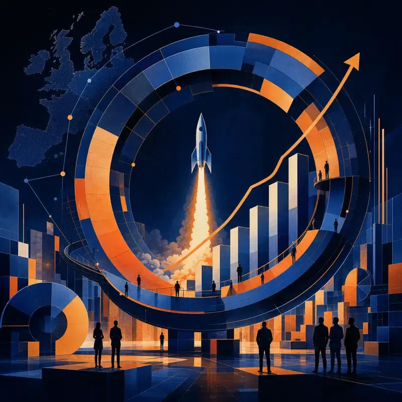 Cover image for European AI funding: $25bn mega-round analysis