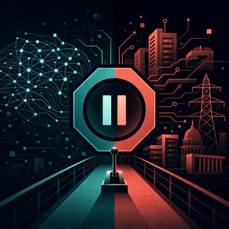 Cover image for Hardwired AI Pause Analysis: Infrastructure Control