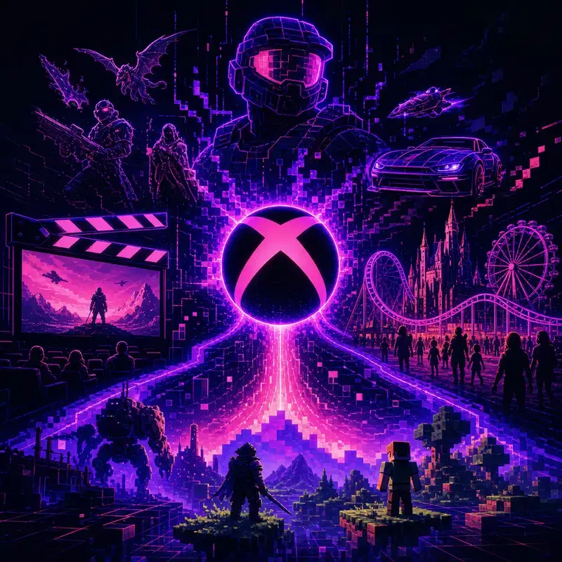 Cover image for Xbox XP Turns Game IP Into Film, TV, Parks Analysis